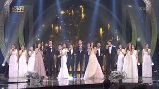 2015 KBS 연기대상 1부 - 축하공연, 신인 연기자들이 꾸미는 무대! ‘촛불하나’.20151231