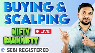 Live Trading BankNifty Nifty Options Buying | Live Budget Analysis | Live 01-02-24