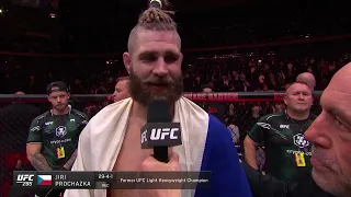 UFC 295: Иржи Прохазка - Слова после боя