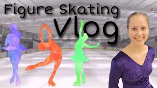 My FIRST Figure Skating Competition! || Vlog