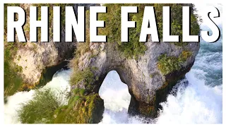 RHINE FALLS Switzerland Schaffhausen 2023 (Rheinfall Switzerland) // Largest Waterfall in Europe