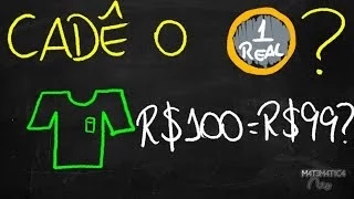 Você Consegue Resolver esse Desafio de Matemática ou Problema do 1 Real Desaparecido? CADÊ O 1 REAL?