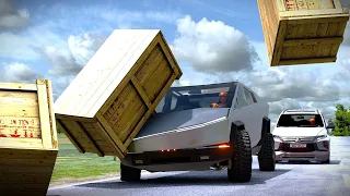 Dangerous Objects on The Road #2 - BeamNG.drive