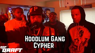 Rap Draft Cypher | Hoodlum Gang: Larry Bull, BMB Mike G, LL Coogi & Hoodlum
