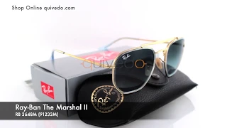 Ray-Ban The Marshal II RB 3648M 91233M - Occhiali originali completi di confezionie e certificati