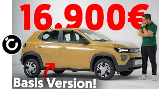 Dacia Spring 2024 - was gibt‘s WIRKLICH für 16.900€?