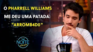 Gabriel Calamari levou um xingo do Pharrell Williams | The Noite (30/05/23)