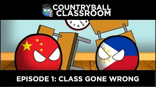Countryball Classroom | Episode 1 – The Class Fight (Class Gone Wrong)