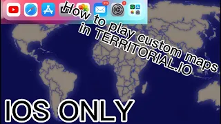How To Play Custom Maps In Territorial.IO! (IOS ONLY)