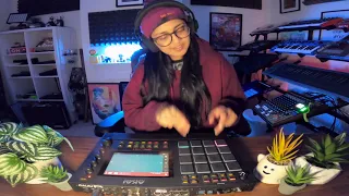Boombap Chops / Finger Drumming on MPC Live 2 - Slow Down - Gnarly