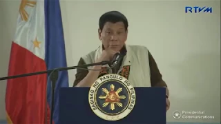 Pres. Duterte at Jolo, Sulu with Mr. Steven Seagal