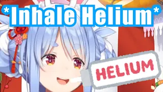 Pekora's Helium Voice Sounds Criminal【Hololive/Usada Pekora】