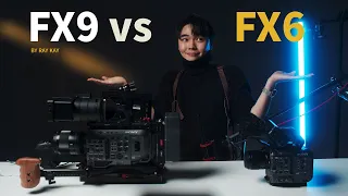 [English] Sony FX9 vs FX6 / Camera comparison with test footage    #소니 #레이케이 #Cinema #filmmaking