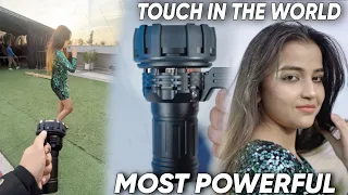 Most Powerful Handheld Touch Light In The World | Acebeam X75 Review