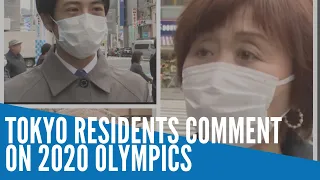 Tokyo residents comment on whether the Olympics should go ahead or be postponed