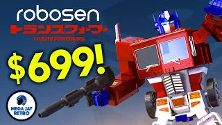 Elite Optimus Prime Robosen Auto Transformer, Hasbro Pulse - Mega Jay Retro