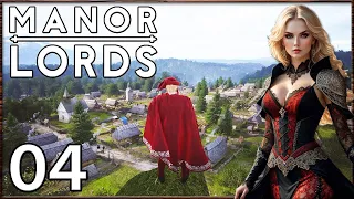 Let's Play Manor Lords | Gameplay Episode 4: Bandit Camp & Level 3 Burgage