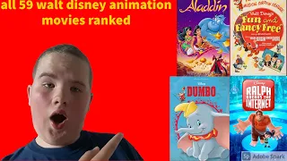 All 59 Walt Disney Animation Movies Ranked (tier list)