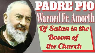 Padre Pio Warned Father Amorth of Satan in the Bosom of the Church