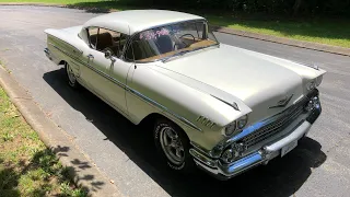 Test Drive 1958 Impala SOLD for $34,900 Maple Motors