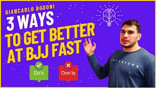 HOW TO GET BETTER AT BJJ FASTER - TIPS AND STRATEGIES TO IMPROVE YOUR JIU-JITSU MORE RAPIDLY