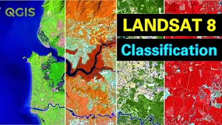 Landsat 8 Image Classification using QGIS