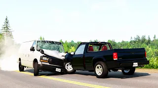 Realistic Car Crashes #7 - BeamNG Drive