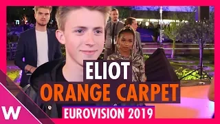 Eliot (Belgium) @ Eurovision 2019 Red / Orange Carpet Opening Ceremony