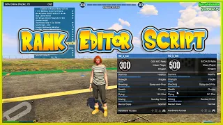 GTA V Online 1.67 Rank Editor Kiddions Script with 8000 Levels Unlocked Script for kiddions menu