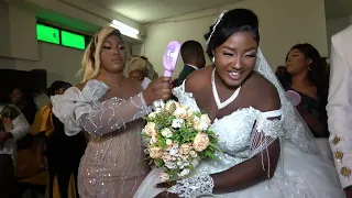 Precious & Emma On Their Wedding Day