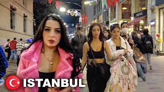 🇹🇷 Istiklal Street | Night Walking Tour In The Beating heart Of Istanbul Turkey