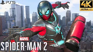 Marvel's Spider-Man 2 PS5 - 25th Century Suit Free Roam Gameplay (4K 60FPS)