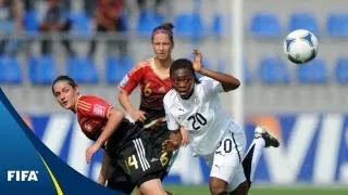 German girls hold off brave Ghanaians