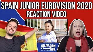 Spain | Junior Eurovision 2020 Reaction | Soleá - Palante | Eurovision Hub