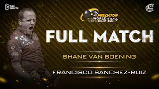 FULL MATCH | S. Van Boening vs F. Sanchez Ruiz | WPA World 8-Ball Men's Championship 2023 | Tứ Kết