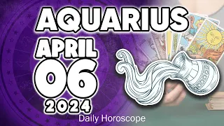 𝐀𝐪𝐮𝐚𝐫𝐢𝐮𝐬 ♒ 🤑𝐘𝐎𝐔 𝐖𝐈𝐋𝐋 𝐁𝐄 𝐓𝐇𝐄 𝐍𝐄𝐗𝐓 𝐌𝐈𝐋𝐋𝐈𝐎𝐍𝐀𝐈𝐑𝐄💲 𝐇𝐨𝐫𝐨𝐬𝐜𝐨𝐩𝐞 𝐟𝐨𝐫 𝐭𝐨𝐝𝐚𝐲 APRIL 6 𝟐𝟎𝟐𝟒 🔮#horoscope #new