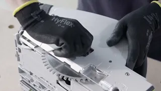 TSV 60 K QuickGuide - Changing the saw blade