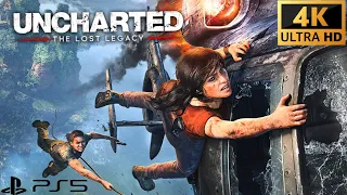 Uncharted Lost Legacy | PS5 Remastered 4K 60fps | Ending and Boss Fight | Ultra Realistic Gameplay