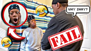 I Shaved OFF MY EYEBROWS To See How My Boyfriend Reacts *Funny Reaction*