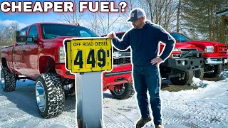 Should You Use Off Road Diesel Fuel In Your Truck? *EXPLAINED*