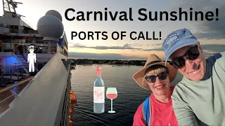 Carnival Sunshine Ports of Call! Nassau & Half Mood Cay. BIG DISAPPOINTMENT!! #carnivalcruise