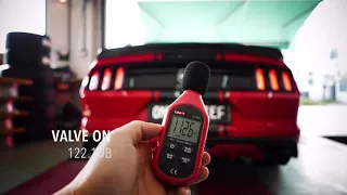 Ford Mustang GT 5.0 V8 RES Valvetronic Exhaust DB Test Results