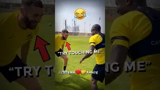 Benzema and Kanté BROMANCE in Al-Ittihad training camp! ❤️ #shorts