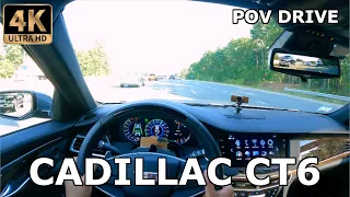 What Road Noise? | 4K Cadillac CT6 POV Drive
