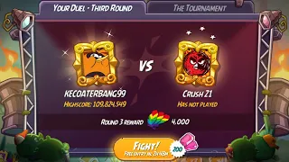 Angry Birds 2 AB2 Rowdy Rumble Round 3 | Chuck x3