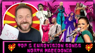 🇲🇰 TOP 5 🇲🇰 | NORTH MACEDONIA EUROVISION SONG CONTEST | EUROVISION 2023 | EUROVISION REACTION