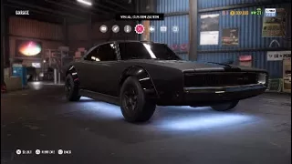 Need For Speed Payback - Fate of the Furious Dom's Dodge Charger