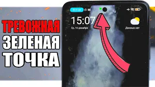 ЗЕЛЕНАЯ ТОЧКА Xiaomi - за вами следят 🔥