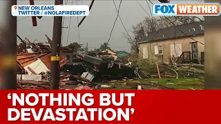 Tornado Survivor Describes Scene in St. Charles Parish: 'Nothing But Devastation'