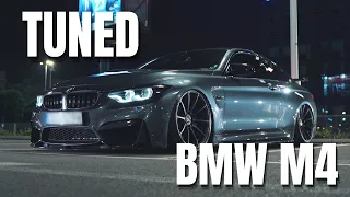 Tuned BMW M4 F80 Review, Drifting, Sound, Acceleration